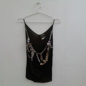 Jean Paul Gaultier embellished tank
